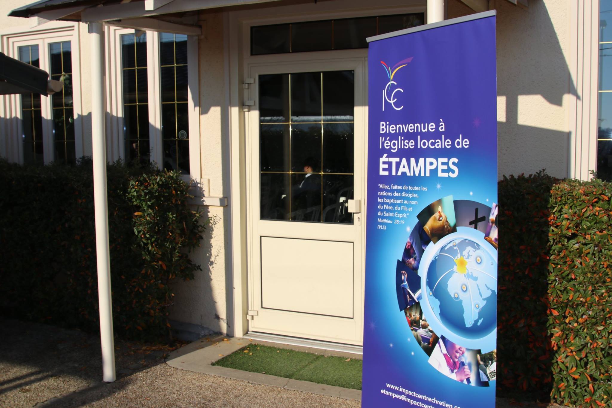 Kakémono : Impact Centre Chrétien ICC Étampes (France)